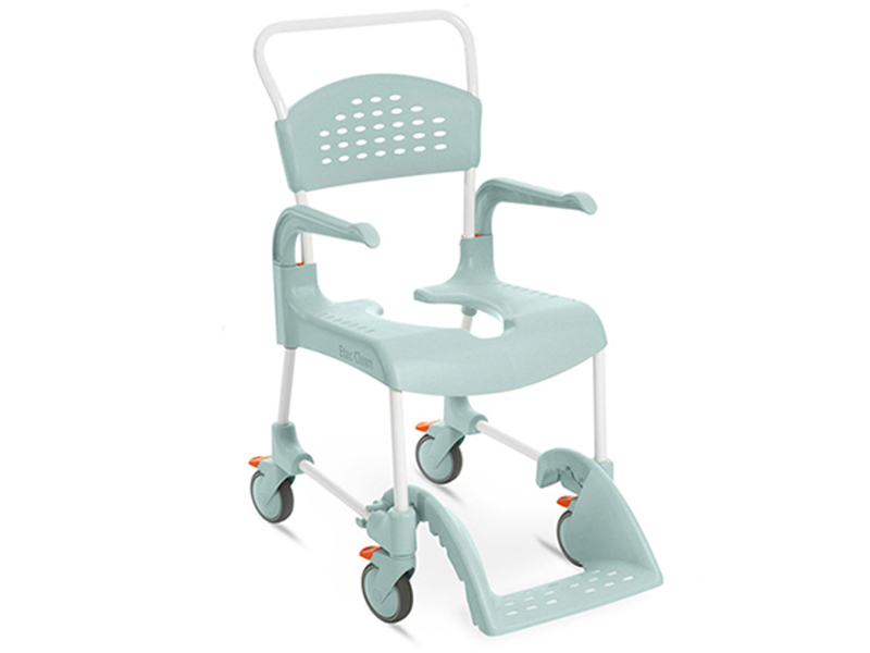 Silla Clean verde 4 frenos