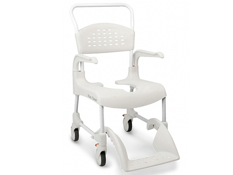 Silla Clean blanca 2 frenos