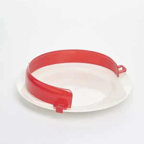 Reborde para platos rojo