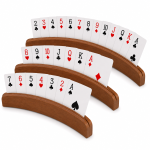 Soporte de madera para cartas